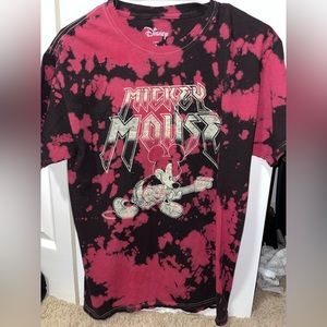 Mickey Mouse tie dyed Rock-n-Roll shirt.